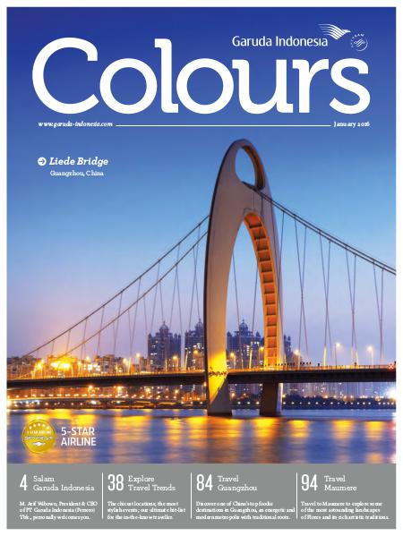 Garuda Indonesia Colours Magazine January 2016