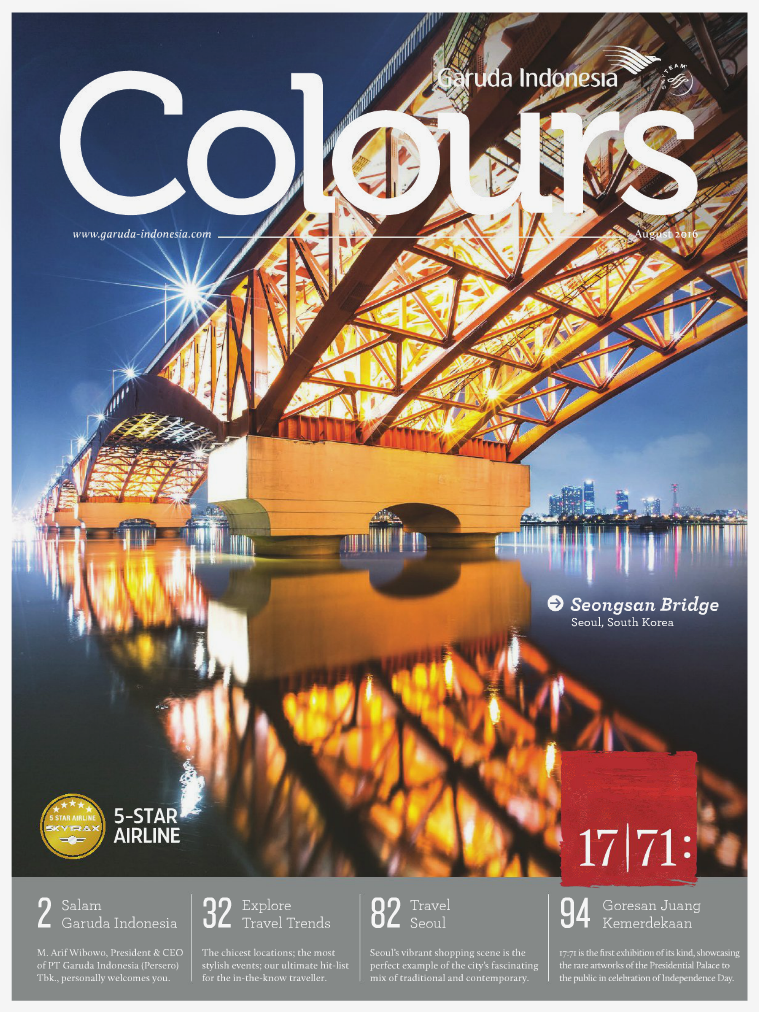 Garuda Indonesia Colours Magazine August 2016
