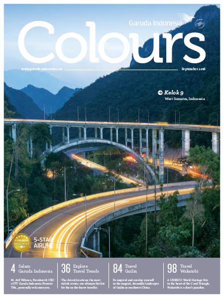 Garuda Indonesia Colours Magazine September 2016