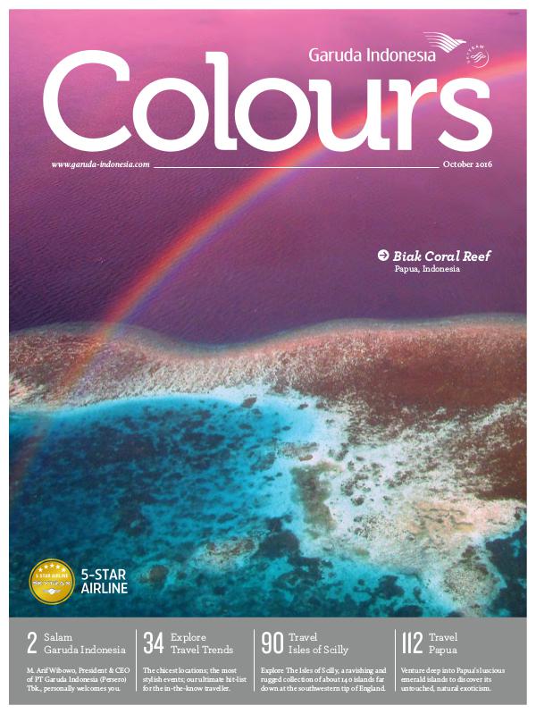 Garuda Indonesia Colours Magazine October 2016