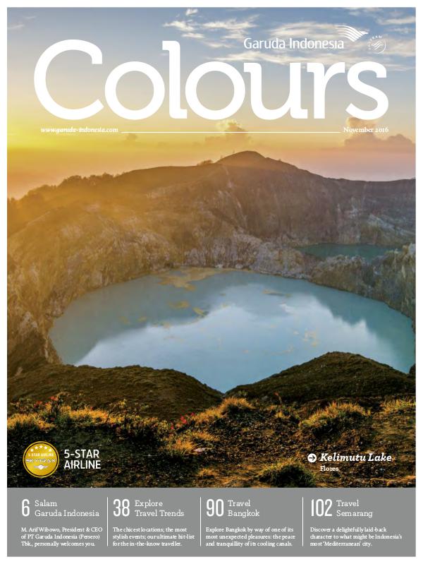 Garuda Indonesia Colours Magazine November 2016