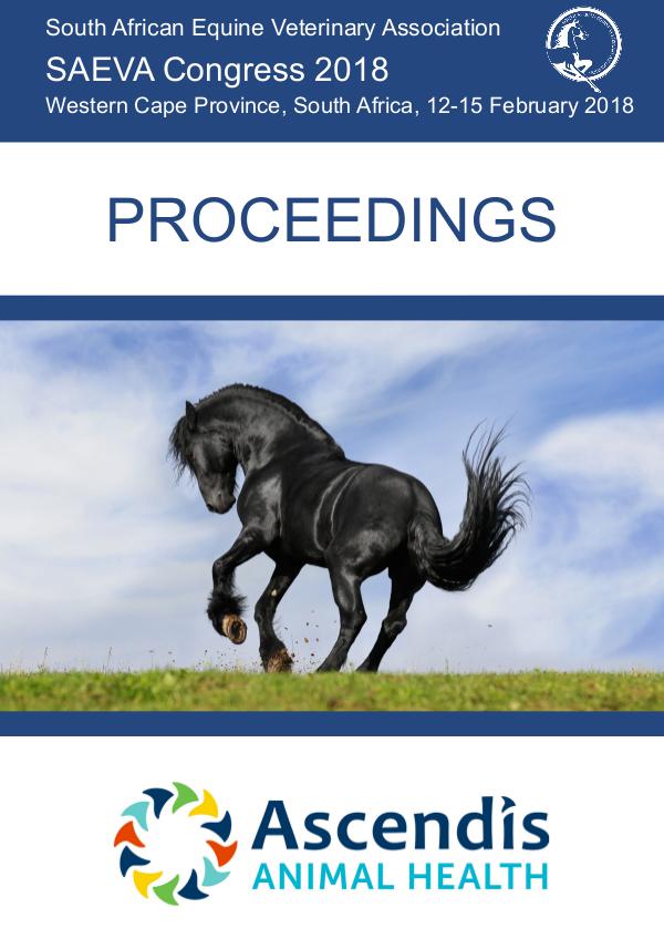 SAEVA Proceedings 2018 4. Proceedings