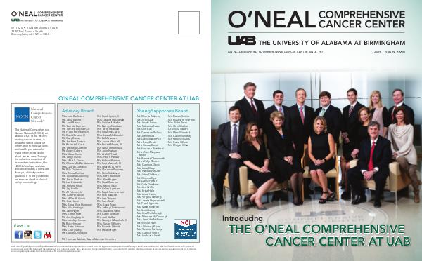 O'Neal Comprehensive Cancer Center Magazine Spring 2019