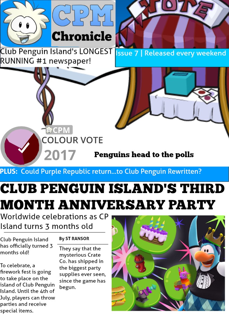 Club Penguin Metro Chronicle Issue 7
