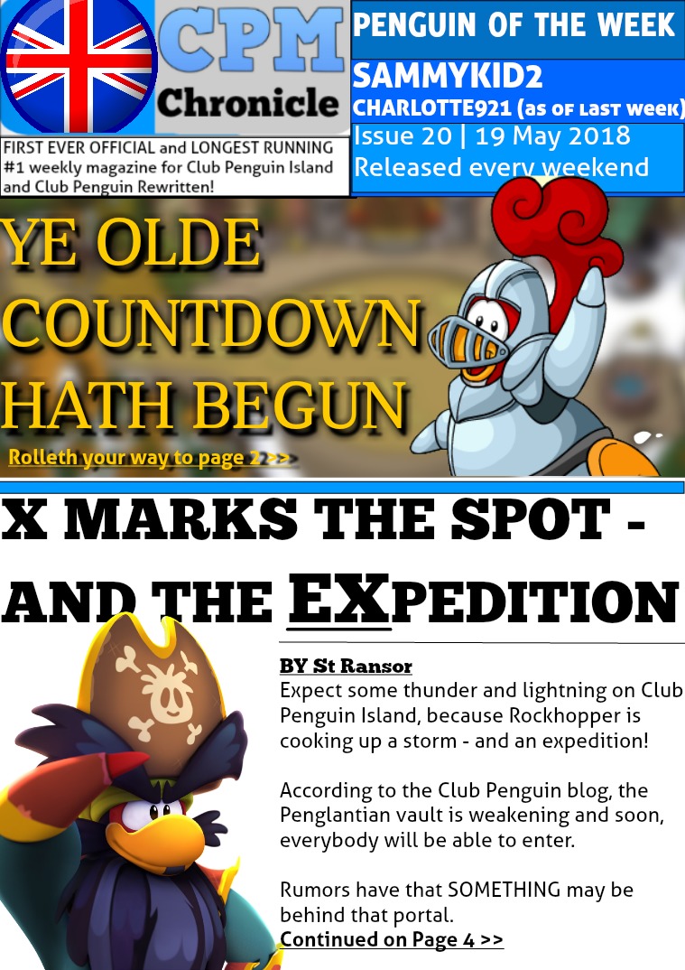 Club Penguin Metro Chronicle Issue 20