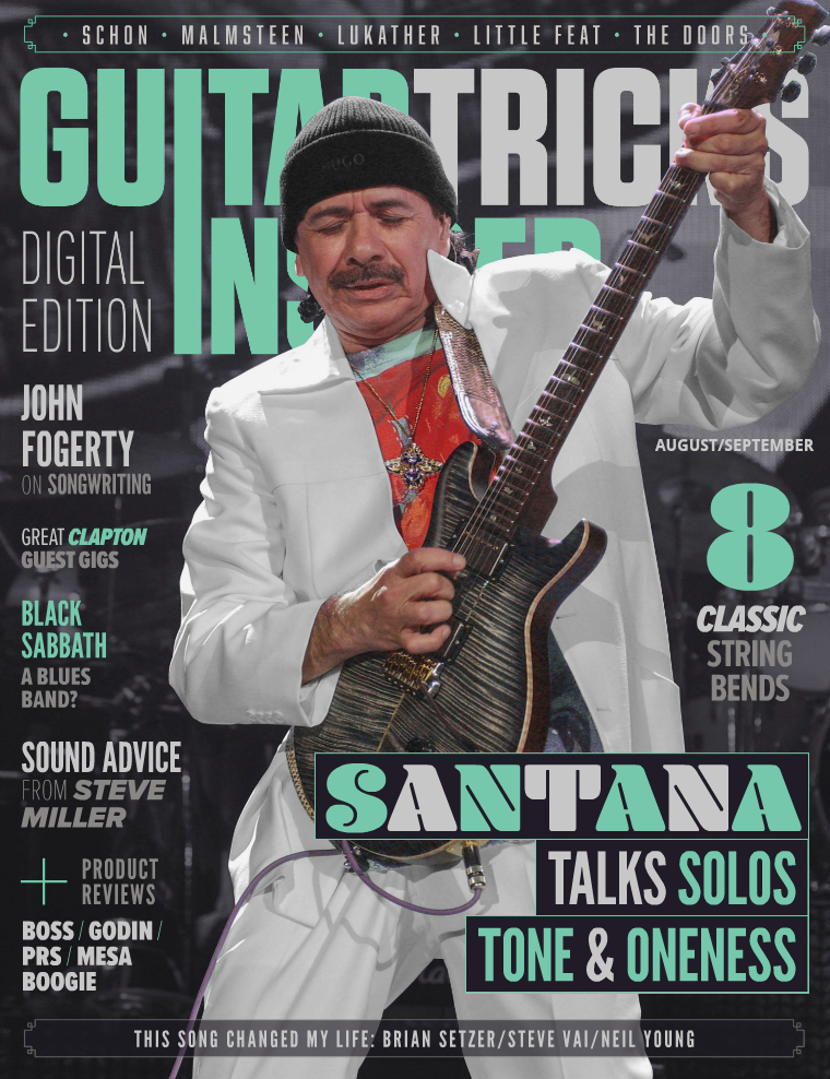 Guitar Tricks Insider August/September Issue