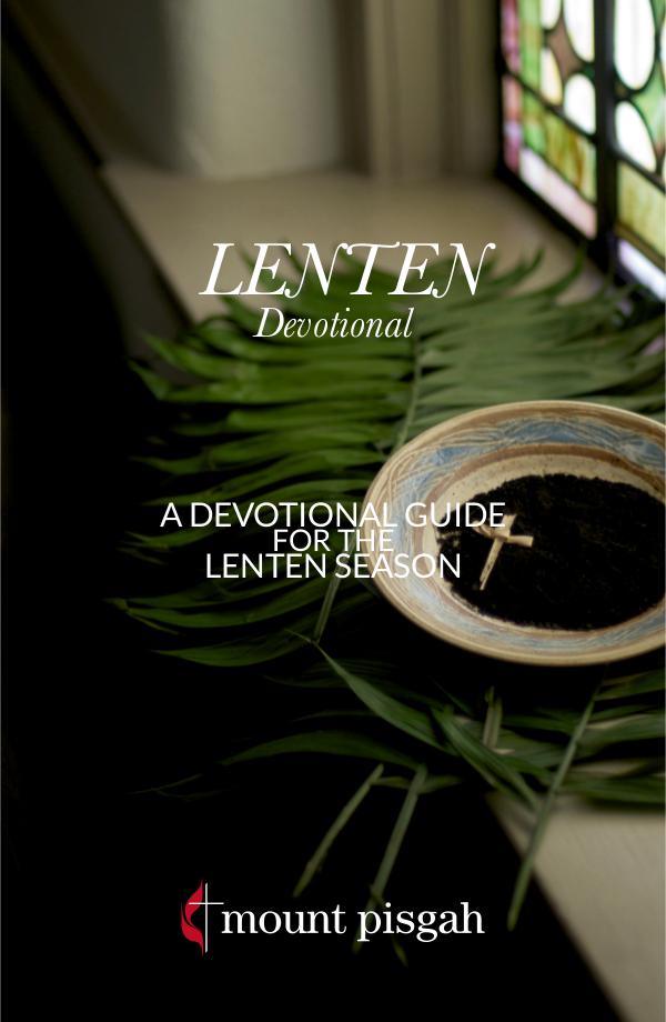 Mount Pisgah Lenten Devotional 2017