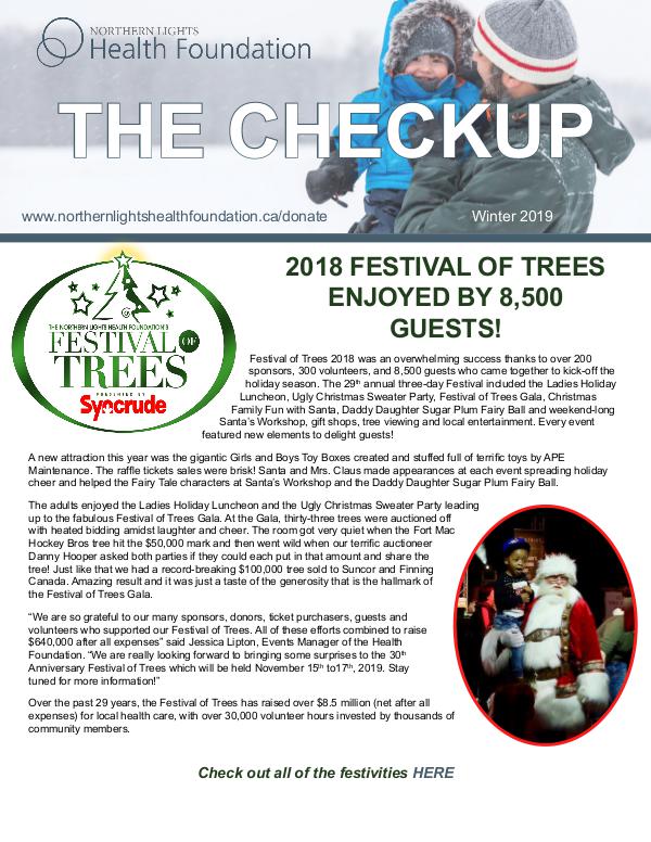 The Checkup Winter Newsletter 2019