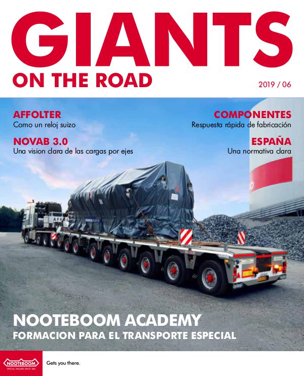 Español Nooteboom Giants on the Road magazine Español - Nr. 6 - 2019