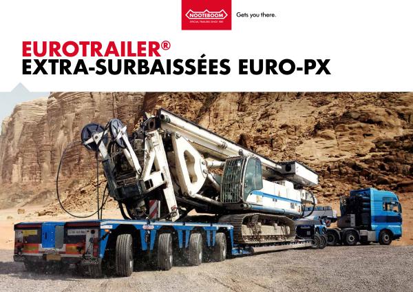 Eurotrailer Extra surbaisseés Euro-PX