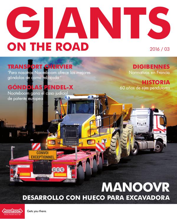 Español Nooteboom Giants on the Road magazine Español - Nr.3