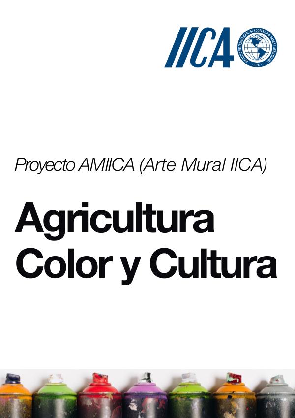 Proyecto AMIICA (Arte Mural IICA) Propuesta Mural IICA PDF