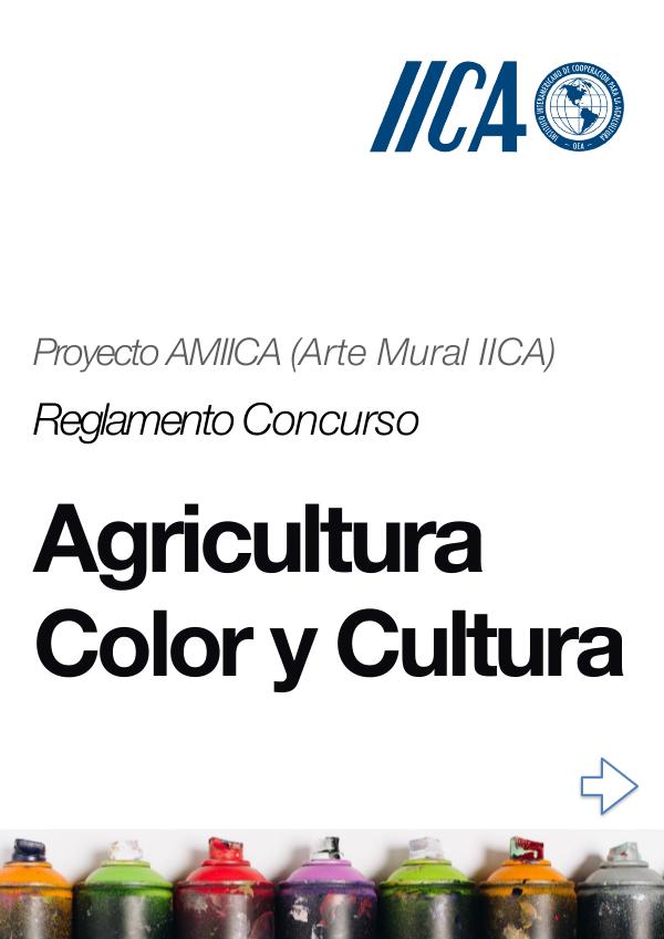 Reglamento Concurso: Agricultura Color y Cultura Reglamento Mural IICA  PDF