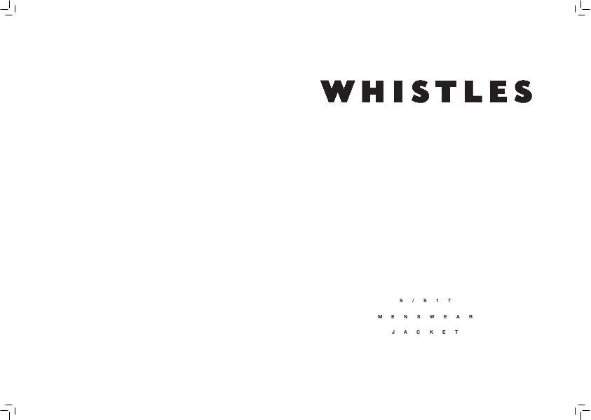WHISTLES buying and merchandising project