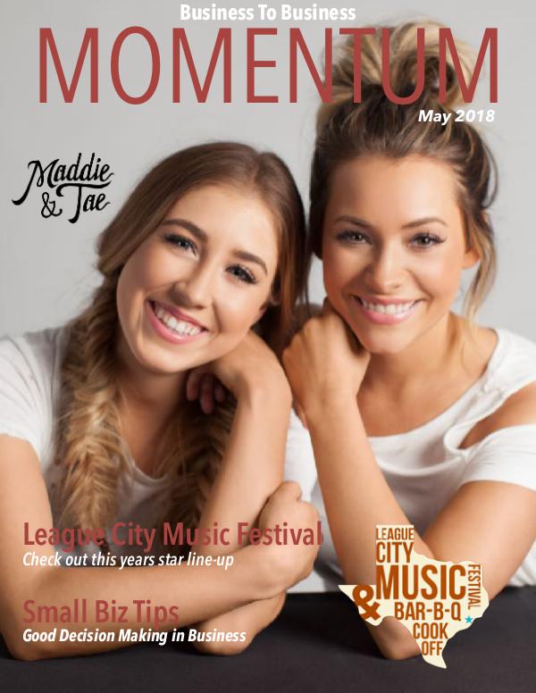 Momentum - Business to Business Online Magazine MOMENTUM May 2018