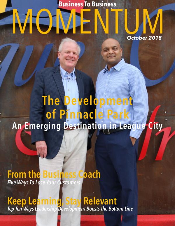 Momentum - Business to Business Online Magazine October 2018