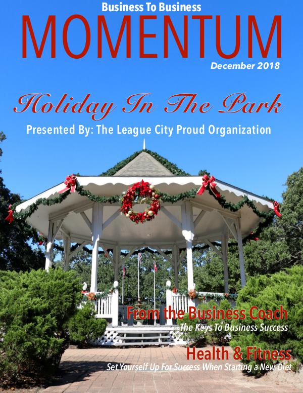 Momentum - Business to Business Online Magazine MOMENTUM December 2018