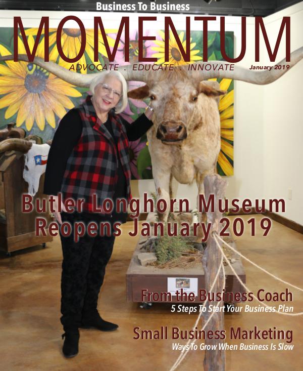 Momentum - Business to Business Online Magazine MOMENTUM January 2019