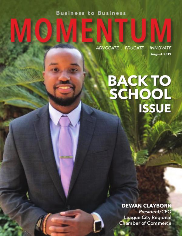 Momentum - Business to Business Online Magazine MOMENTUM August 2019