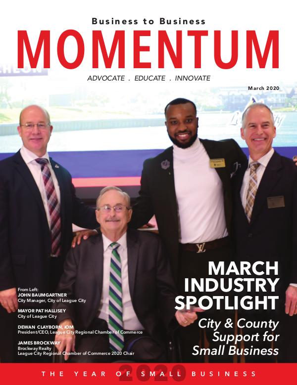 Momentum - Business to Business Online Magazine MOMENTUM March 2020