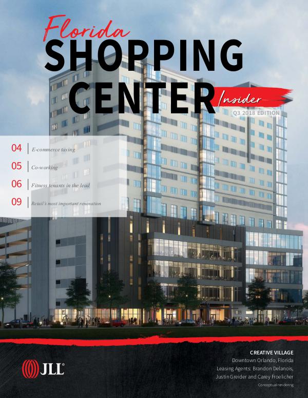 FL Shopping Center Insider Q3 2018 Edition