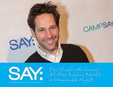 Paul Rudd's 6th Annual Bowling Benefit - A Memorable Night!