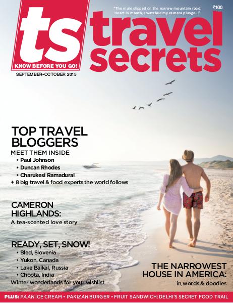 Travel Secrets September - October 2015