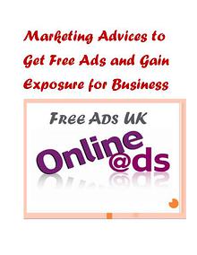 Marketing Advices to Get Free Ads and Gain Exposure for Business