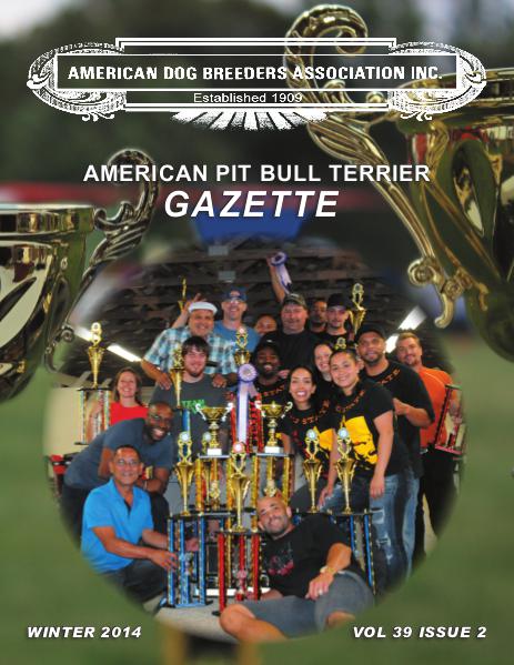 American Pit Bull Terrier Gazette Volume 39 Issue 2