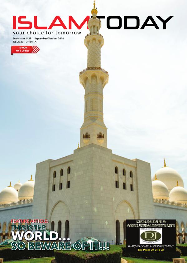 Islam Today Issue 29 JHB