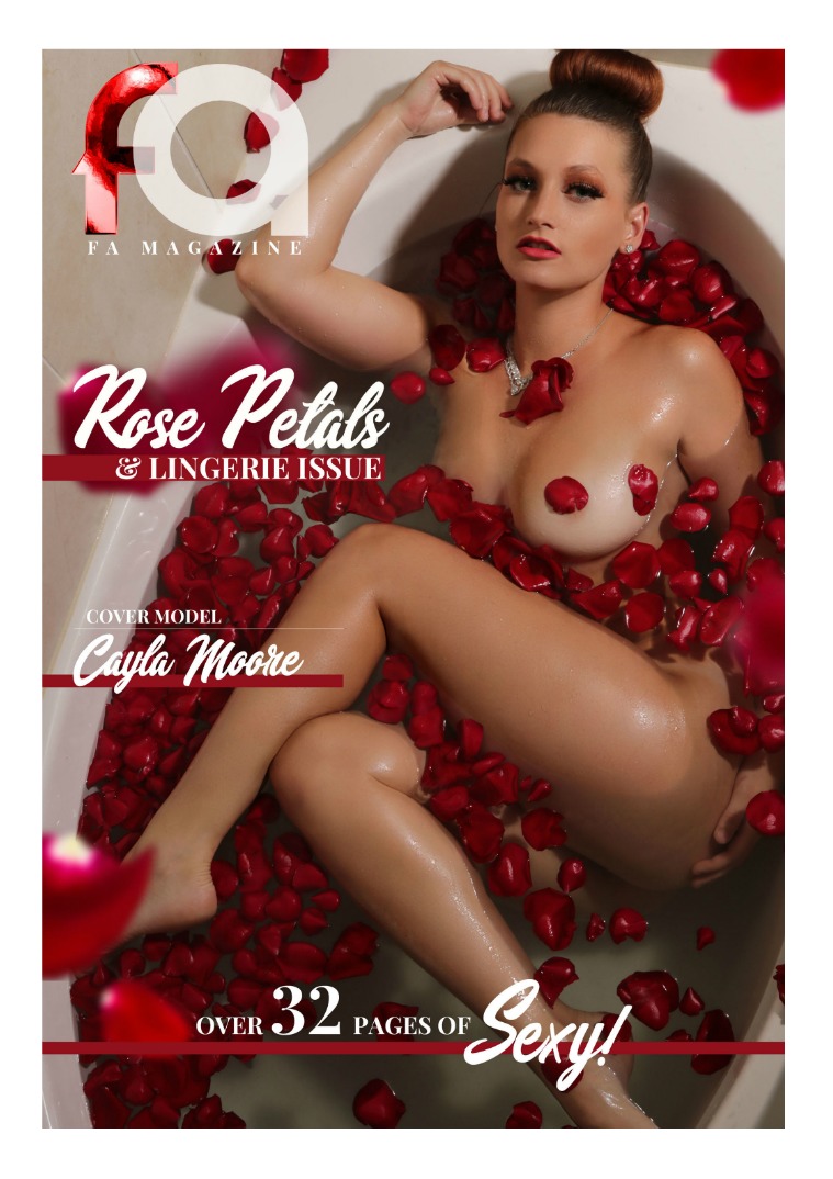 Fa Magazine Rose Petals & Lingerie Issue