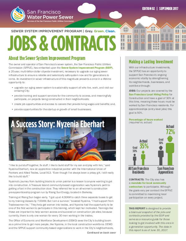 SSIP Jobs & Contracts Report Edition 2: September 2017
