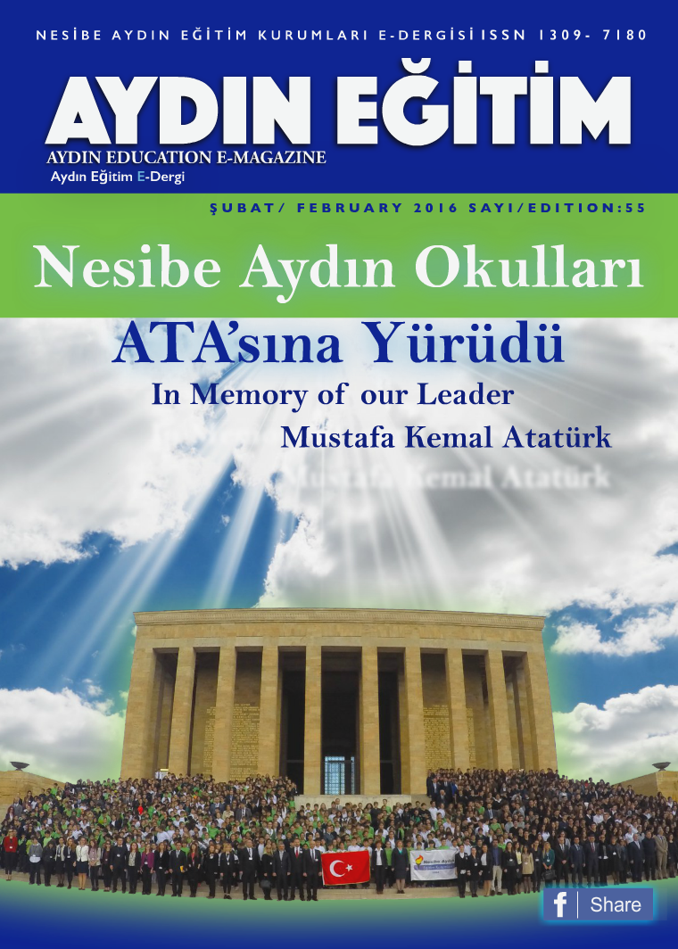 Nesibe Aydın  e-magazine Şubat- February 7, 2016