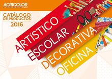CATÁLOGO - ACRICOLOR ARTE 2015 - 2016