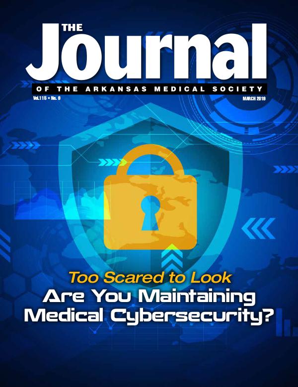 The Journal of the Arkansas Medical Society, Vol 115, No. 9 Med Journal March 2019 Final 2