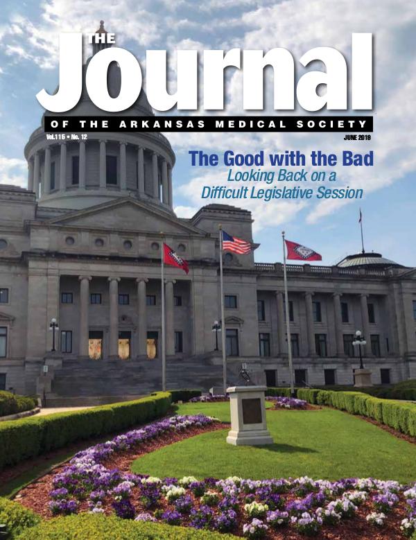 The Journal of the Arkansas Medical Society Med Journal June 2019 Final