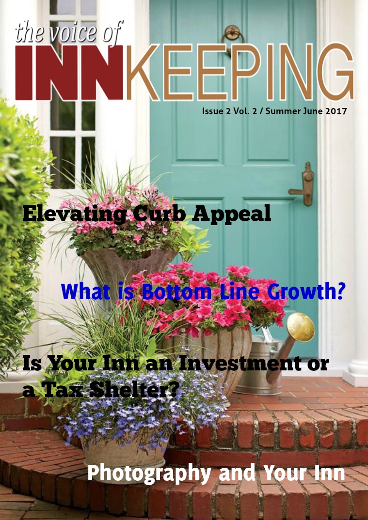 The Voice of Innkeeping Vol 2 Issue 2 June Summer 2017