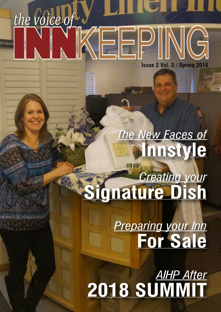 The Voice of Innkeeping Vol 3 Issue 2 Spring 2018