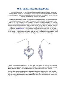 Order Sterling Silver Earrings Online