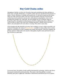 Buy Gold Chains online