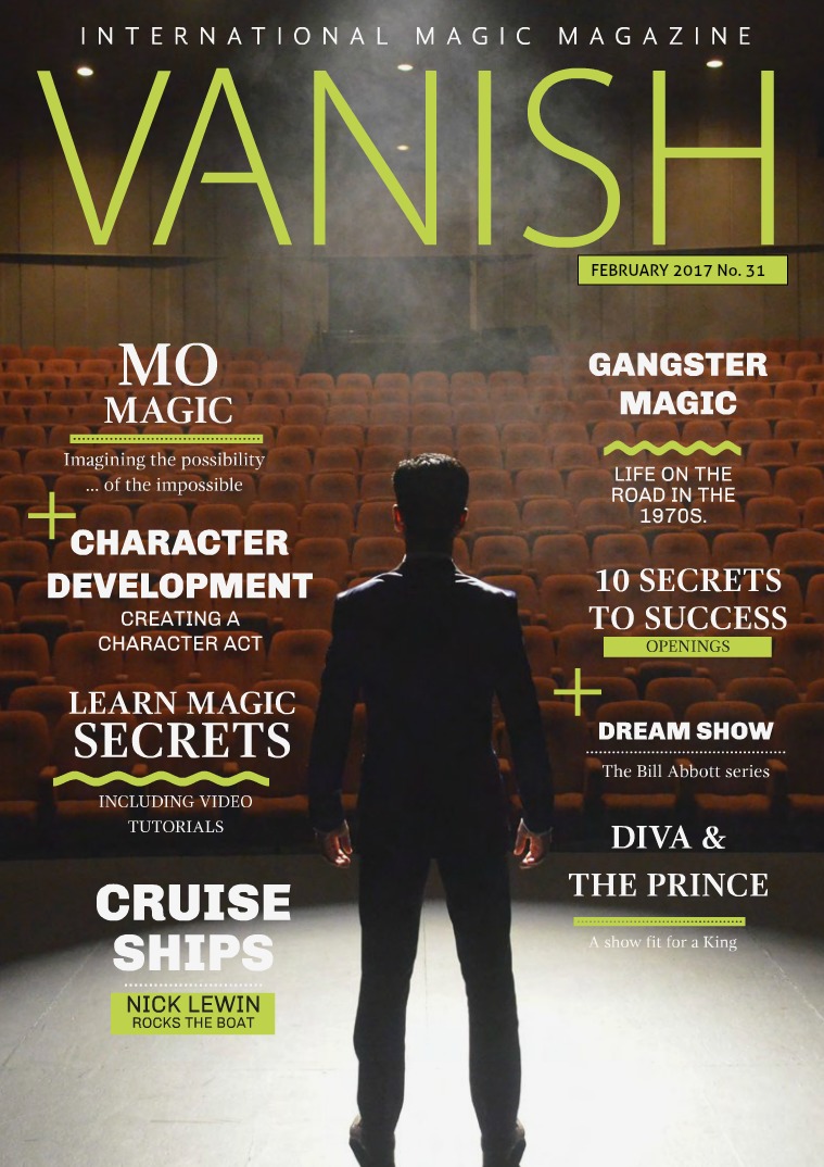VANISH MAGIC BACK ISSUES VANISH MAGIC MAGAZINE 31 - Mo Magic