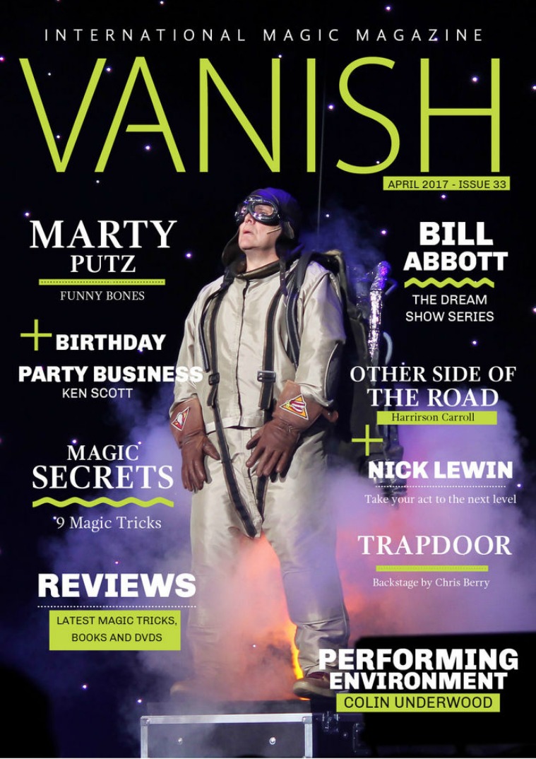 VANISH MAGIC BACK ISSUES VANISH MAGIC MAGAZINE Edition 33