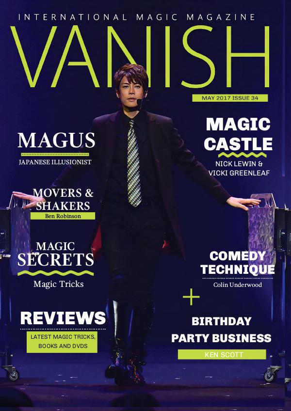 VANISH MAGIC BACK ISSUES Vanish Magic Magazine 34