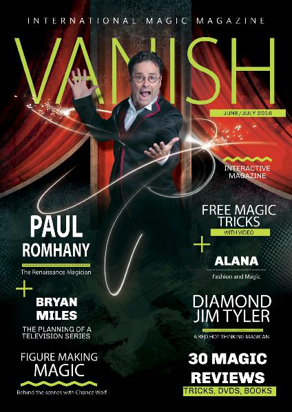 VANISH MAGIC BACK ISSUES Paul Romhany Edition 26