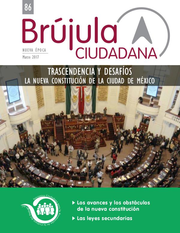 BRUJULA CIUDADANA La nueva Constitución de la Ciudad de México