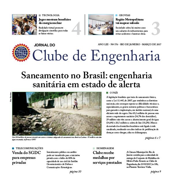 Jornal do Clube de Engenharia 576 (Março de 2017)
