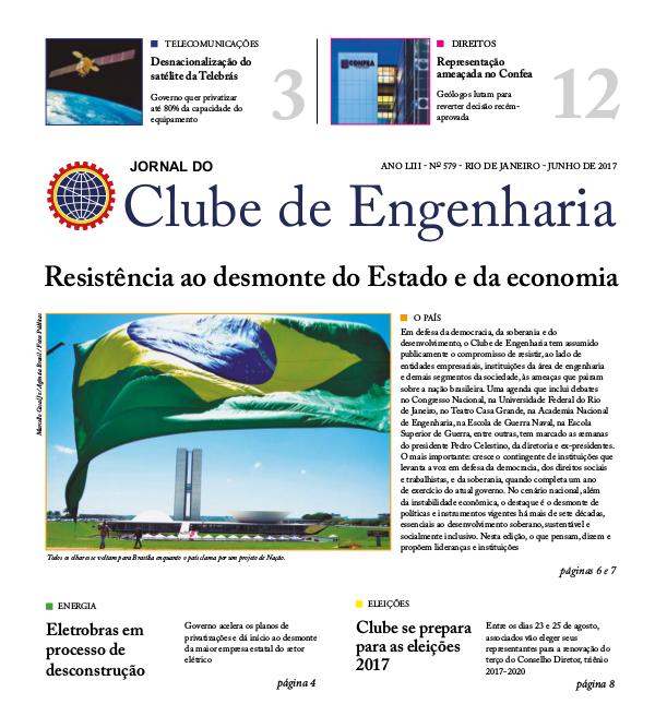 Jornal do Clube de Engenharia 579 (Junho de 2017)