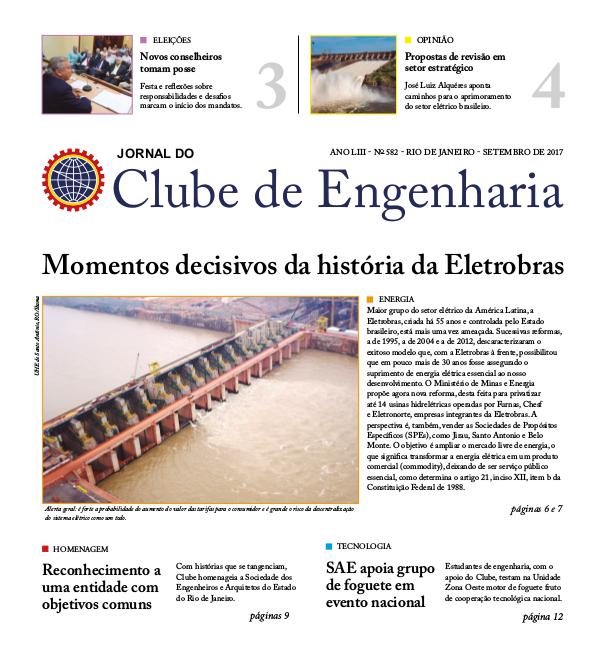 Jornal do Clube de Engenharia 582 (Setembro de 2017)