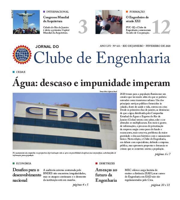 Jornal do Clube de Engenharia 611 (Fevereiro de 2020)