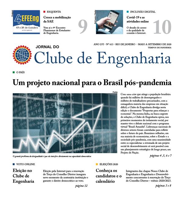 Jornal do Clube de Engenharia 613 (Maio a Setembro de 2020)